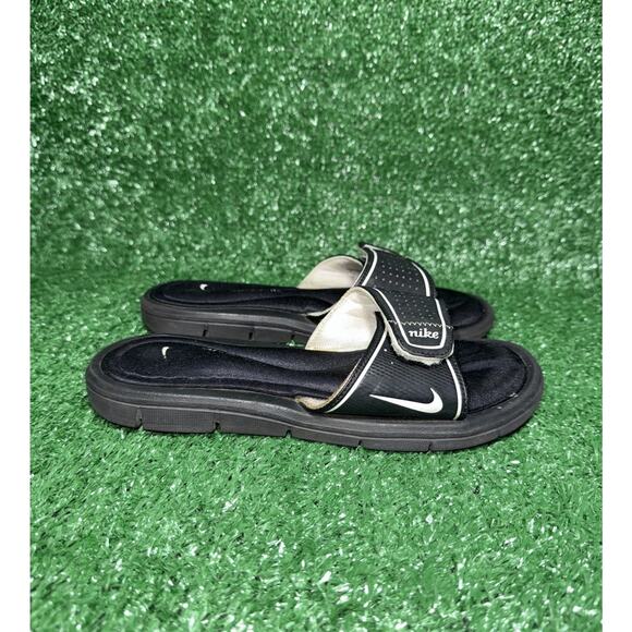 Nike Comfort Footbed Slides Sandals Beach Flip Flops Women's Size 6 360883-011 - Picture 1 of 8